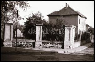 1980 Székesfehérvári kirándulás, 36 db negatív kocka 7 csíkban