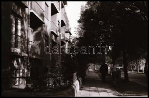 1980 Székesfehérvári kirándulás, 36 db negatív kocka 7 csíkban