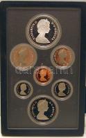 Kanada 1983. 1c-1$ 6klf db + 1$ Ag "Edmontoni Egyetemi Játékok", exkluzív szettben T:PP Ta...