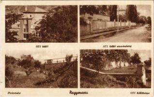 1950 Nagymaros, OTI üdülő, utca, park, üdülőtelep (EB)