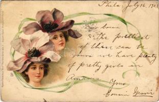 1903 Ladies. Raphael Tuck & Sons Art Postcard Series 835/1. litho (EK)