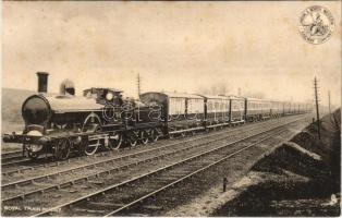 Royal train in 1887. London & North Western Railway Company (fl)