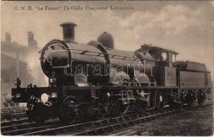 Great Western Railway La France De Glehn Compund Locomotive