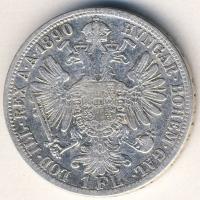 Ausztria 1890. 1Fl Ag T:3