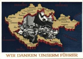 Nazi propaganda Ps card