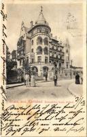 1899 Karlovy Vary, Karlsbad; Evangelisches Hospiz. Westend (fl)