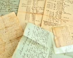 1621-1880 6 db régi, okmány, hivatalos és magán levél magyar és latin nyelven