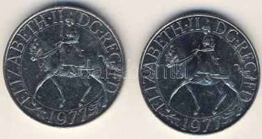 Nagy-Britannia 1977. 25p "Koronázási évforduló" (2x) T:2