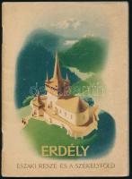 Erdély északi része és a Székelyföld. Bp., é. n., Országos Magyar Idegenforgalmi Hivatal. Gazdagon illusztrált. Kissé kopott tűzött papírkötésben, egyik oldalon lap szélén ceruzás jelöléssel.