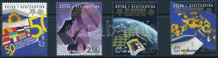 2006 50 éves az Europa CEPT bélyeg sor Mi 166-169