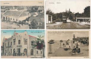 10 db RÉGI magyar város képeslap / 10 pre-1945 Hungarian town-view postcards