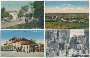 40 db főleg RÉGI történelmi magyar város képeslap vegyes minőségben / 40 mostly pre-1945 town-view postcards from the Kingdom of Hungary in mixed quality