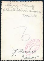 1941 Átlőtt csövű orosz tank Novij-Bugnál, hátoldalon feliratozott fotó, 6×8,5 cm