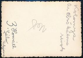 1941 Az első magyar katonasírok Kolonyánál (Ukrajna), hátoldalon feliratozott fotó, 6×8,5 cm