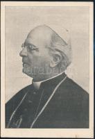 1923 Majláth Gusztáv Károly (1864-1940) püspök saját kezű aláírása az őt ábrázoló képeslapon