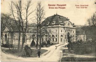 1907 Pöstyén, Pistyan, Piestany; Ferenc József fürdő. Gipsz H. kiadása / spa, bath (EK)
