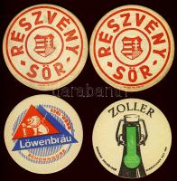 12 db vegyes söralátét