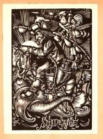 Kádár Lajos: Tyúkász Péter. Bp., 1944, Magyar Élet. Kiadói félvászon-kötés, a gerinc elvált a borító...