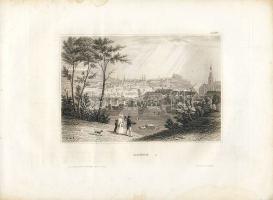 cca 1890 Brünn metszet / Brno engraving 25x19 cm