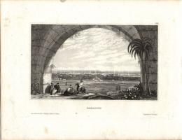 cca 1890 Közel-kelet: 12 db metszet / Near East: 12 engravings 25x19 cm