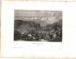 cca 1890 Közel-kelet: 12 db metszet / Near East: 12 engravings 25x19 cm