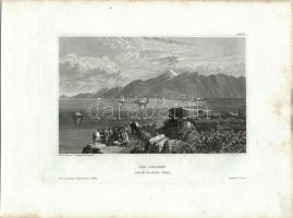 cca 1890 Közel-kelet: 12 db metszet / Near East: 12 engravings 25x19 cm