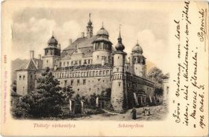 1901 Savnik, Schavnyik, Spissky Stiavnik; Thököly várkastély. Szeller Géza kiadása / castle (Rb)