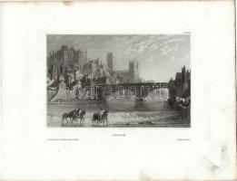 cca 1890 Anglia és Írország: 23 db metszet / England and Irland: 23 engravings 25x19 cm