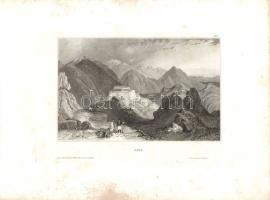 cca 1890 Görögország: 11 db metszet / Greece: 11 engravings 25x19 cm