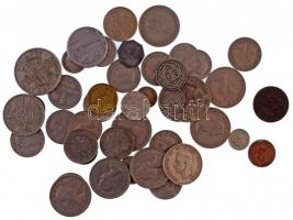 Vegyes ~300g-os fémpénz tétel, benne NSZK márka érmék valamint egy darab Német Birodalom / Württemberg / Crailsheim 1918. 5pf CRAILSHEIM / 1918 KRIEGSNOTGELD Fe szükségpénz T:vegyes