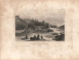 cca 1890 Svédország: 13 db metszet / Sweden: 13 engravings 25x19 cm