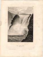 cca 1890 Svédország: 13 db metszet / Sweden: 13 engravings 25x19 cm