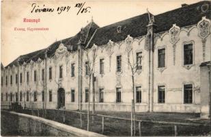 1914 Rozsnyó, Roznava; Evangélikus főgimnázium / Lutheran high school
