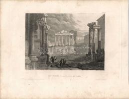 cca 1890 Olaszország: 16 db metszet / Italy: 16 engravings 25x19 cm