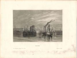 cca 1890 Franciaország: 10 db metszet / France: 10 engravings 25x19 cm