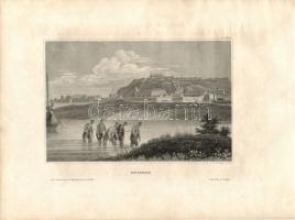 cca 1890 10 db vegyes külföldi metszet / 10 engravings from differnt countries (i.e: Portugal, Serbia...) 25x19 cm