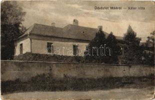 1919 Mád, Kéler villa (Rb)