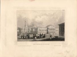 cca 1890 Oroszország: 15 db metszet / Russia: 15 engravings 25x19 cm