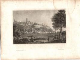 cca 1890 Oroszország: 15 db metszet / Russia: 15 engravings 25x19 cm