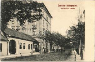 1911 Budapest I. Attila utca, Morvay Ferenc üzlete és saját kiadása (EK)