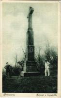 1927 Badacsony, kereszt a hegytetőn (EK)