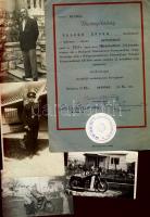 cca 1930-1960 Hagyaték tétel: 78 db vegyes fotó (benne katonai) + néhány okmány