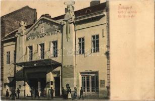 Budapest VII. Király utca, Király színház, emeleti zártszék karzati ülő bejárata. Taussig Arthur 5466.
