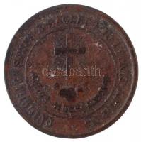 Olaszország 1887. "XIII. Leó pápa" Br emlékérem (21mm) T:2-