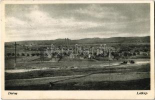 1934 Dorog, látkép, gyár (EK)