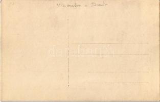 Duna, Úszó vízi hajómalom / floating boatmill, watermill on the Danube river. photo