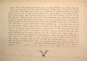 1883 Oklevélmásolatok gyűjteménye XI-XV. század 26 rézmetszet; Eggenberger féle könyvkereskedés