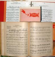 Nagy kotta tétel régi és újabb kotákkal, fénymásolatokkal benne 17. Nádor album, nótáskönyvek