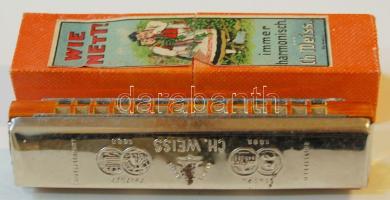 cca 1940 M. Hohner wie nett  C-s szájharmonika