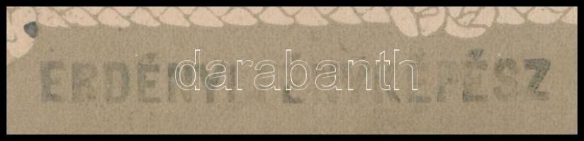 cca 1910-1920 Felsőgalla, vasútállomás, kartonra kasírozott fotó, 11×16,5 cm